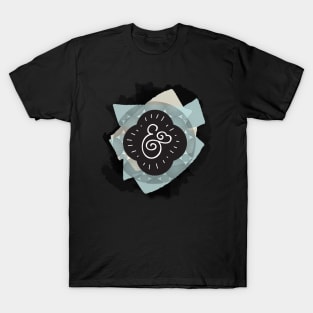 Ampersand abstract collage T-Shirt